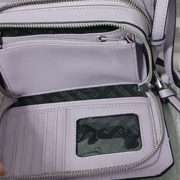 STEVE MADDEN Lavender Wallet Crossbody - Picture 4 of 5